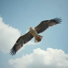 Птица в небе