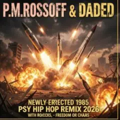 Обложка трека Newly Erected 1985. Psy-Industrial Rap Remix 2026. Radio Edit