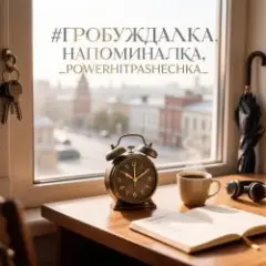 Обложка трека Пробуждалка_напоминалка