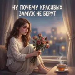 Обложка трека Ну, почему, красивых замуж не берут ?