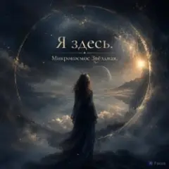 Обложка трека Я здесь.автор Микрокосмос Звёздная.