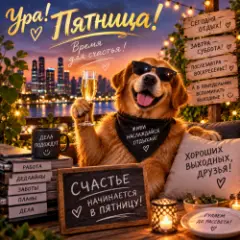Обложка трека Ах, пятница-красавица!